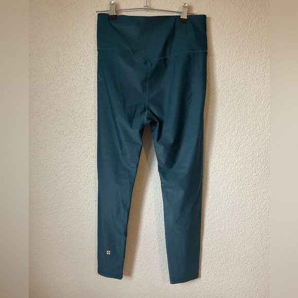 Sweaty Betty 7/8 Length Blue Leggings Size Medium - Picture 4 of 6